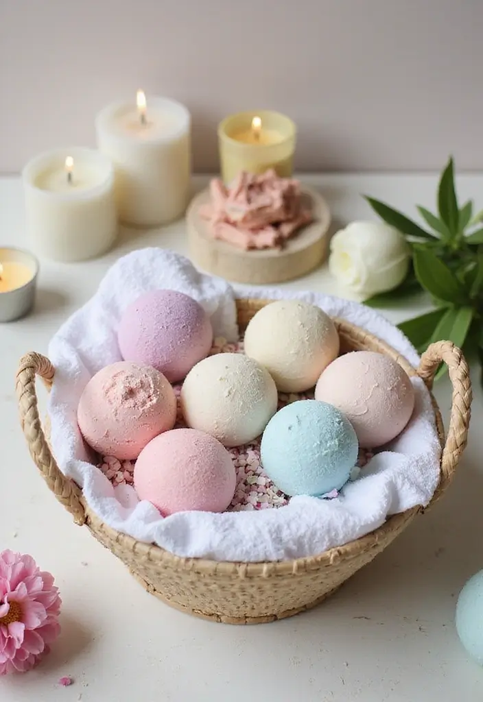20 First Anniversary Gift Ideas for Husband He’ll Love - 16. DIY Bath Set