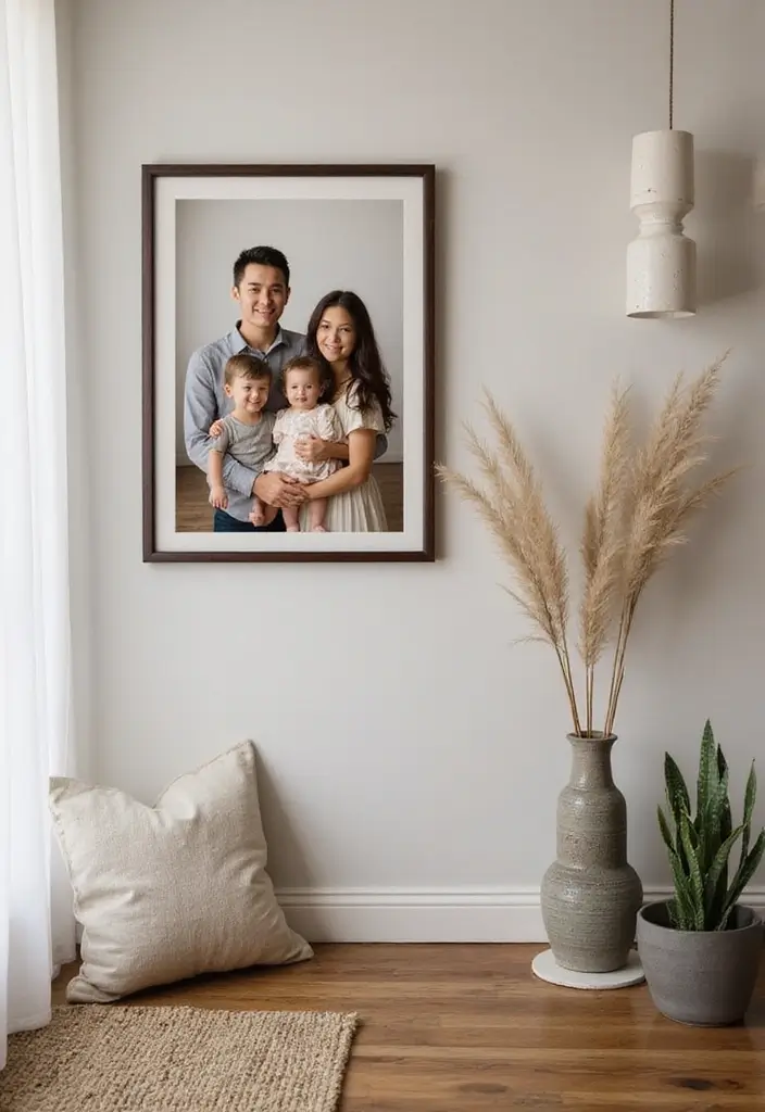 20 First Anniversary Gift Ideas for Husband He’ll Love - 19. Customized Family Portrait