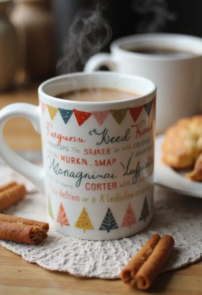 20 First Anniversary Gift Ideas for Husband He’ll Love - 4. Personalized Mug