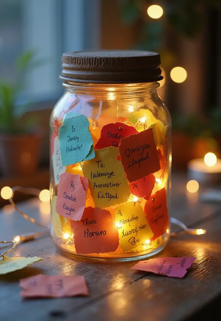 20 First Anniversary Gift Ideas for Husband He’ll Love - 6. A Memory Jar