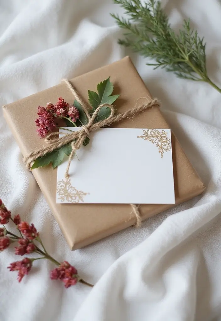 20 Genius Gift Card Gift Ideas to Make It Memorable - 17. Handmade Gift Card Holder with Natural Elements