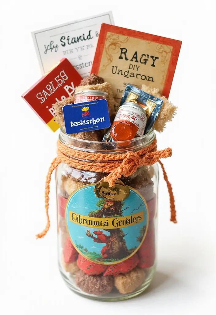 20 Genius Gift Card Gift Ideas to Make It Memorable - 2. Gift Card in a Jar