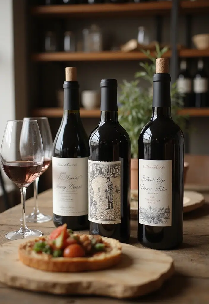20 Timeless Gift Ideas for Anniversary Celebrations - 16. DIY Wine Bottle Labels