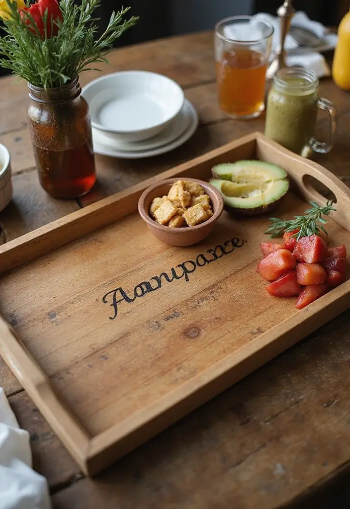 20 Timeless Gift Ideas for Anniversary Celebrations - 18. Customized Serving Tray
