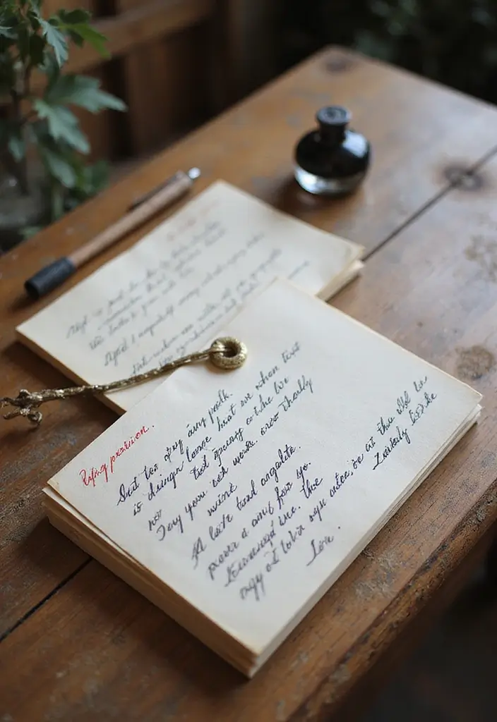 20 Timeless Gift Ideas for Anniversary Celebrations - 4. Handwritten Love Letters