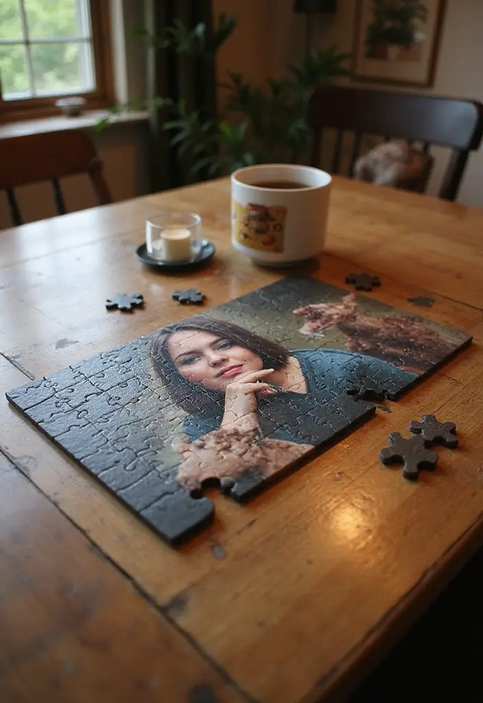 20 DIY Gift Ideas for Girlfriend That Show Your Love - 20. Customized Puzzle