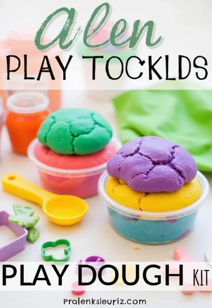 25 Eco-Friendly DIY First Birthday Gift Ideas Every Parent Will Appreciate - 22. DIY Play Dough Kit