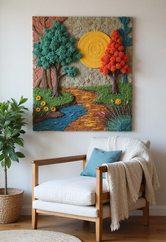 25 Anniversary Gift Ideas for Her That Feel Romantic - 20. Nature-Inspired Wall Art