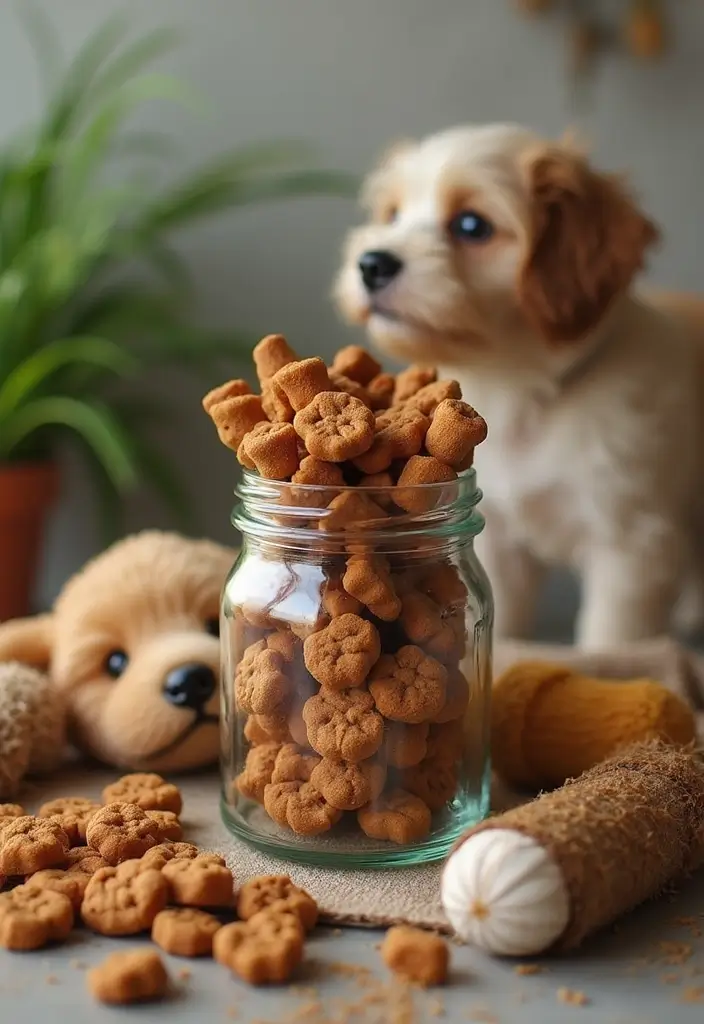 25 Anniversary Gift Ideas for Her That Feel Romantic - 22. Homemade Dog Treats (If you have a pet)