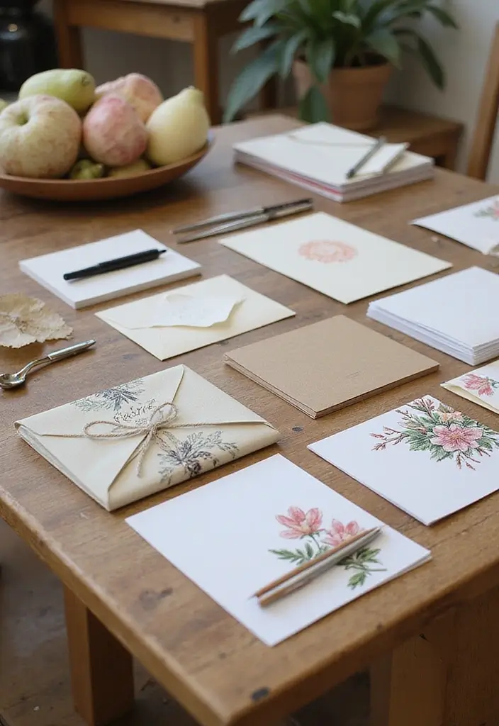 25 Anniversary Gift Ideas for Her That Feel Romantic - 23. Recycled Paper Stationery Set