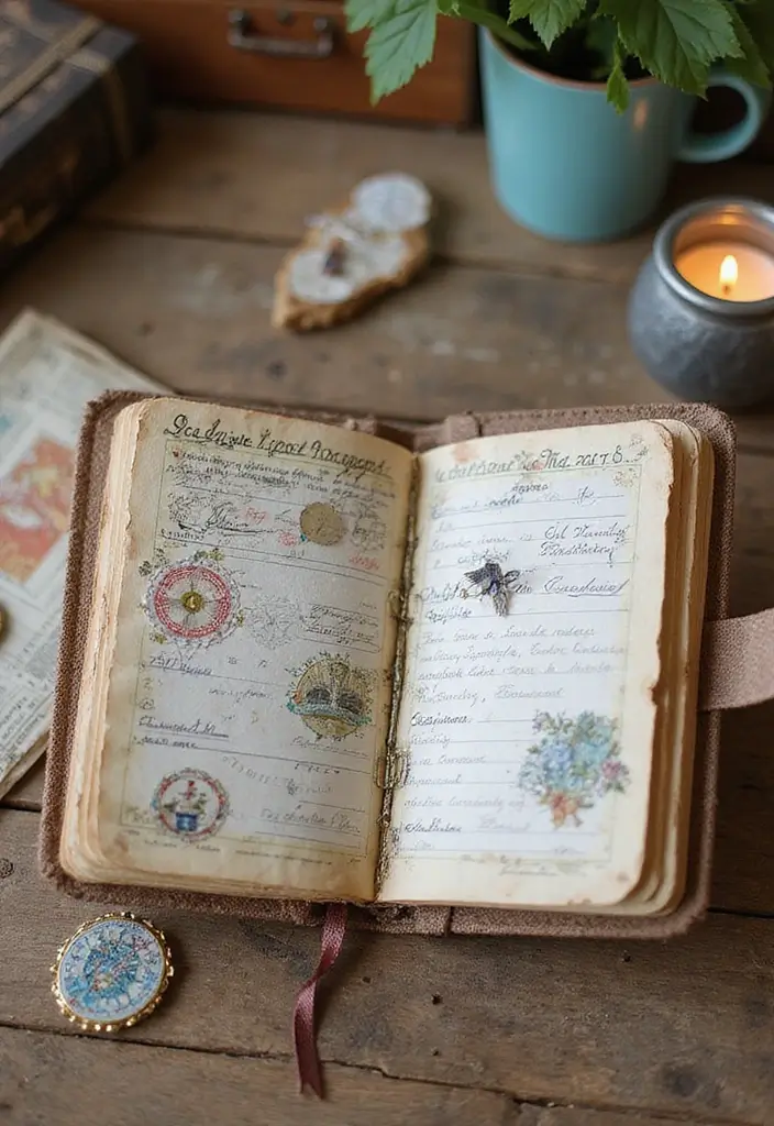 25 Anniversary Gift Ideas for Her That Feel Romantic - 25. DIY Travel Journal