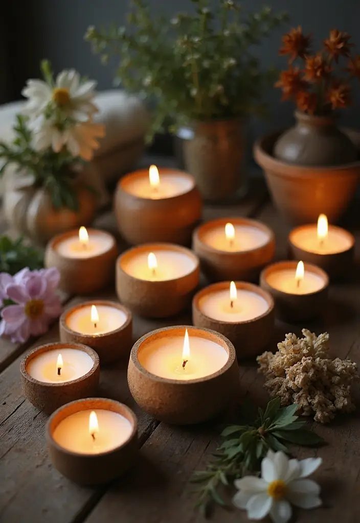25 Anniversary Gift Ideas for Her That Feel Romantic - 4. DIY Scented Candles