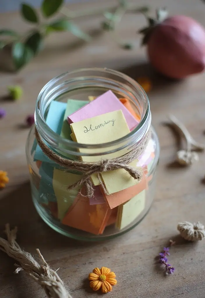 25 Anniversary Gift Ideas for Her That Feel Romantic - 5. Memory Jar