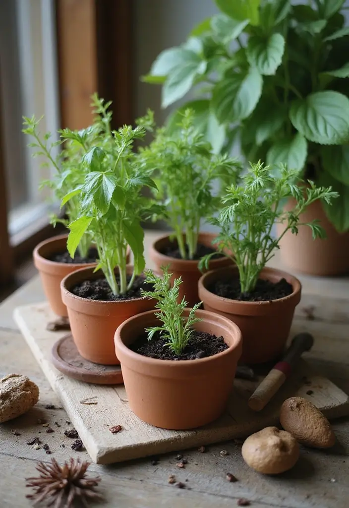 25 Anniversary Gift Ideas for Her That Feel Romantic - 6. Custom Herb Garden Kit