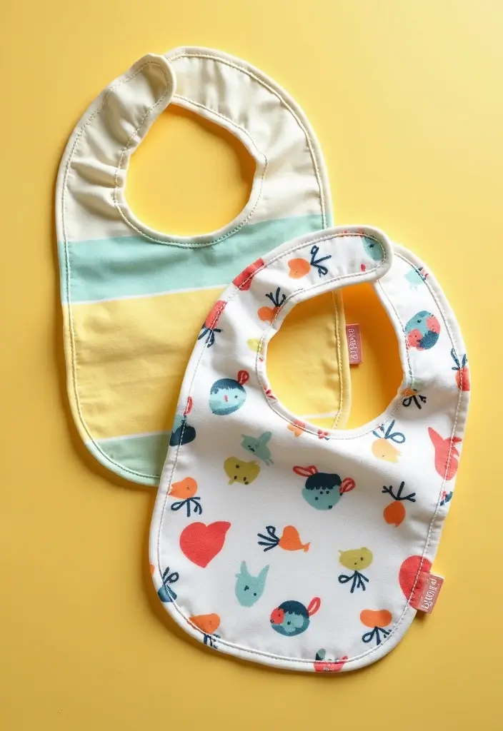 25 Baby Shower Gift Ideas for Boys That Moms Will Adore - 11. Customizable Bib Set