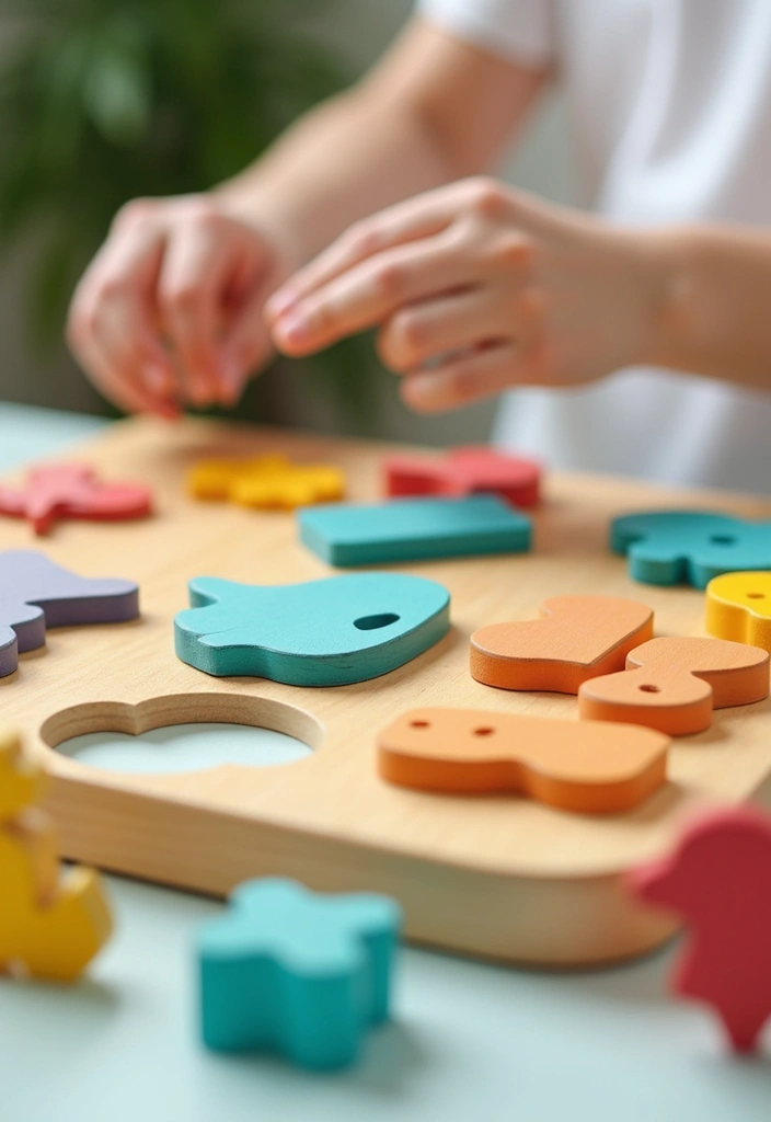 25 Baby Shower Gift Ideas for Boys That Moms Will Adore - 16. DIY Puzzle Board