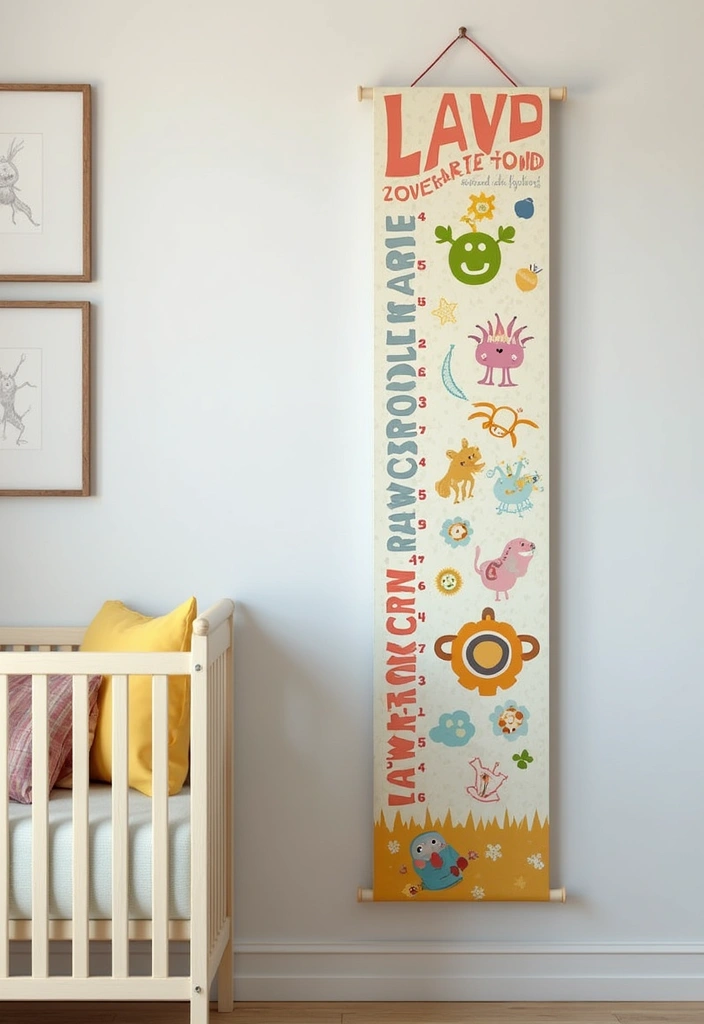 25 Baby Shower Gift Ideas for Boys That Moms Will Adore - 17. Personalized Growth Chart