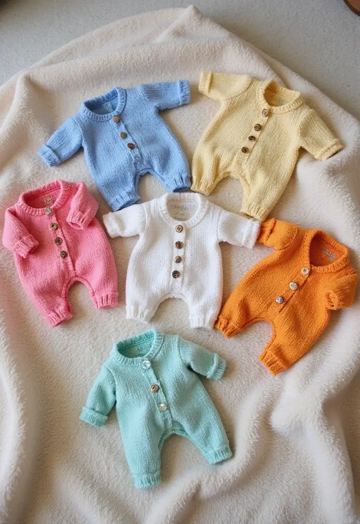 25 Baby Shower Gift Ideas for Boys That Moms Will Adore - 20. Handmade Baby Clothes