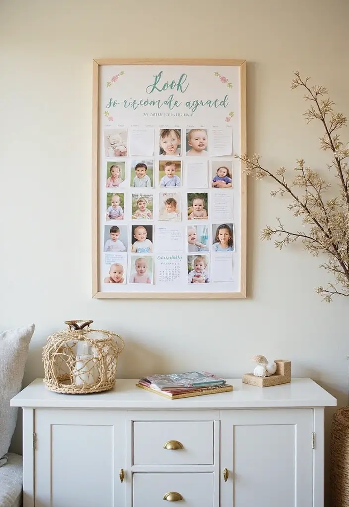 25 Baby Shower Gift Ideas for Boys That Moms Will Adore - 22. Personalized Baby Calendar