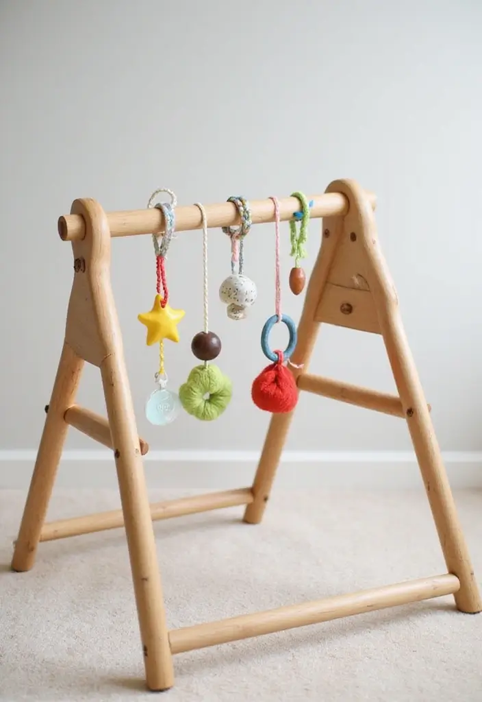 25 Baby Shower Gift Ideas for Boys That Moms Will Adore - 5. DIY Baby Play Gym