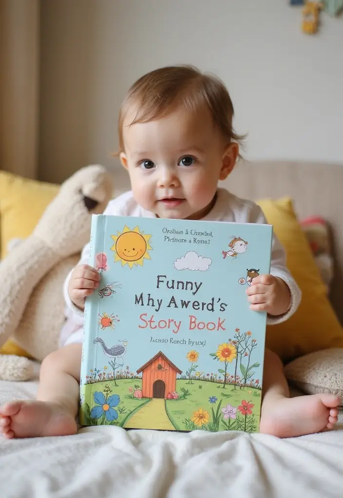 25 Baby Shower Gift Ideas for Boys That Moms Will Adore - 8. Handmade Storybook