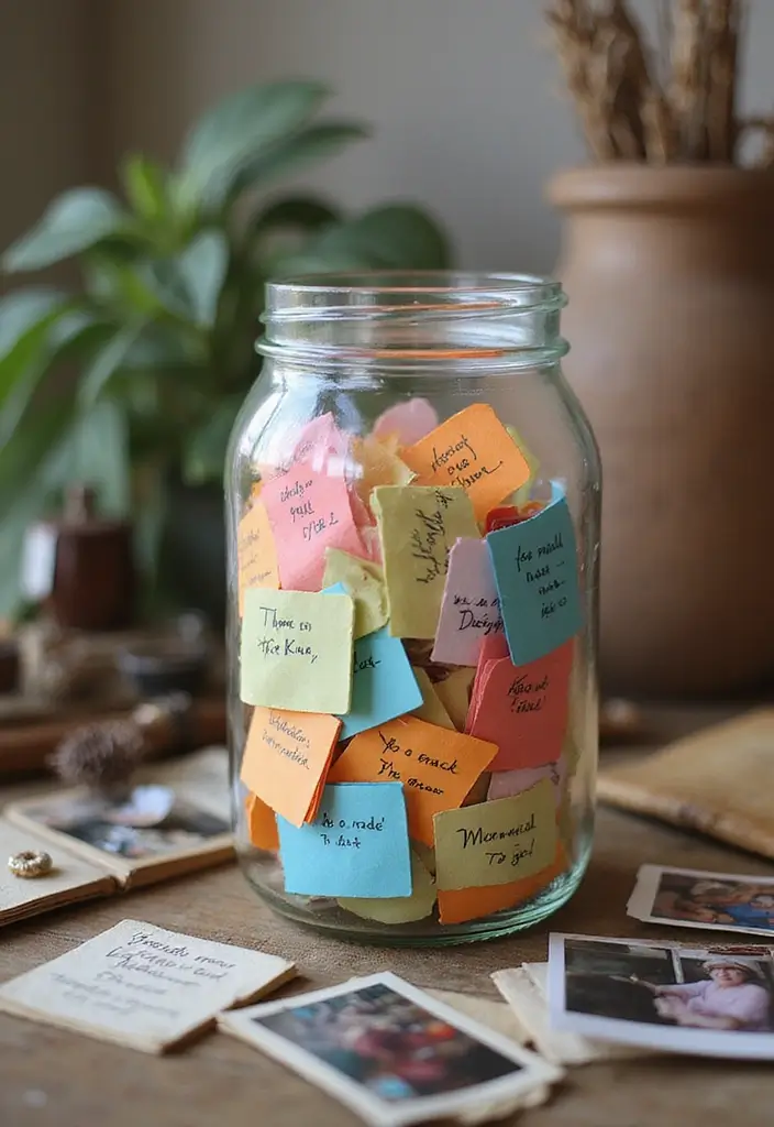25 Birthday Gift Ideas for Husband That He’ll Actually Use - 16. DIY Memory Jar