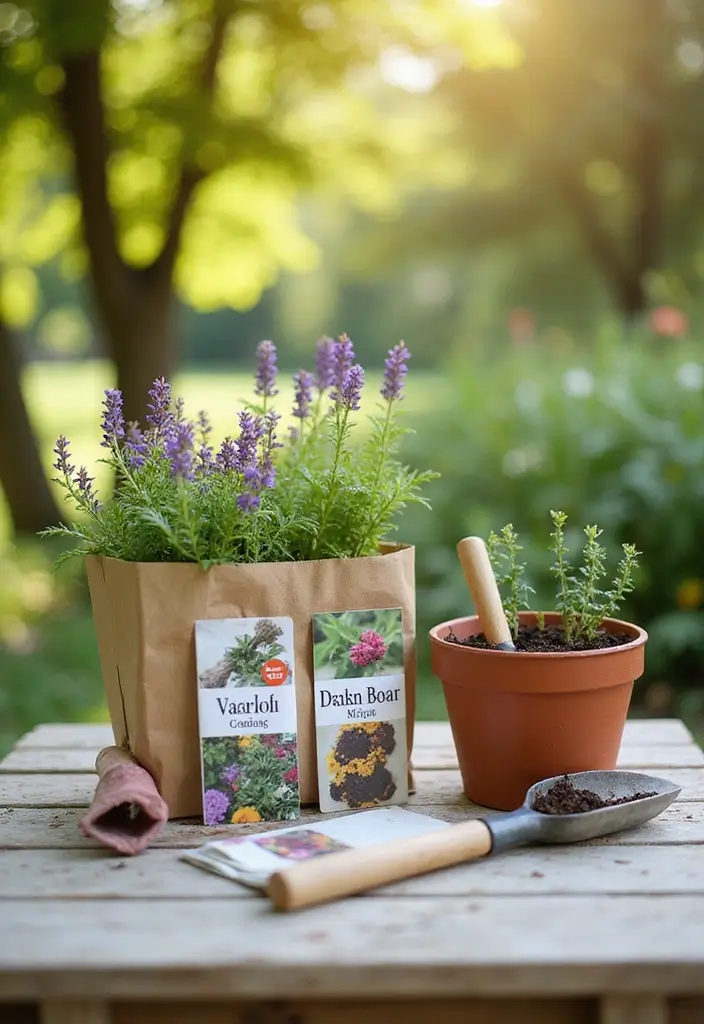 25 Birthday Gift Ideas for Husband That He’ll Actually Use - 20. DIY Garden Kit