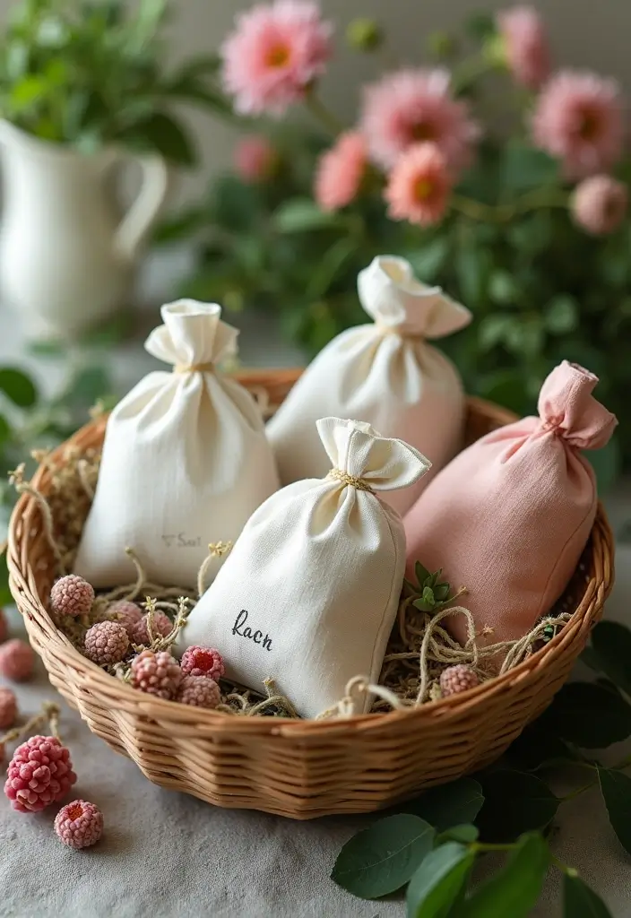 25 Birthday Gift Ideas for Husband That He’ll Actually Use - 25. DIY Scented Sachets