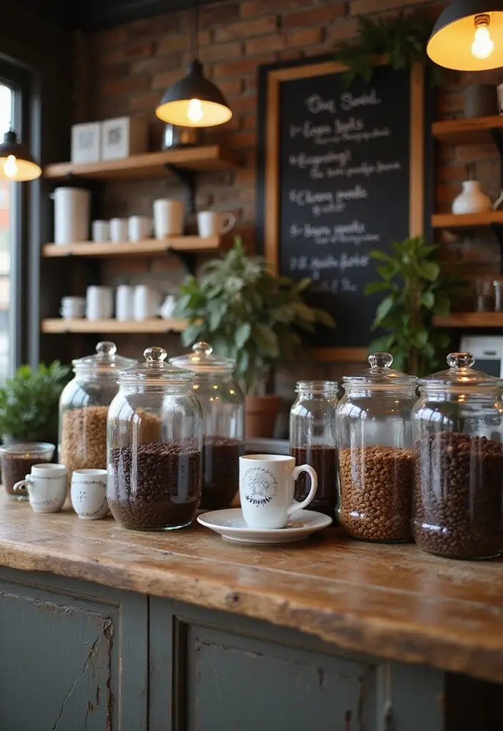 25 Birthday Gift Ideas for Husband That He’ll Actually Use - 4. DIY Coffee Station