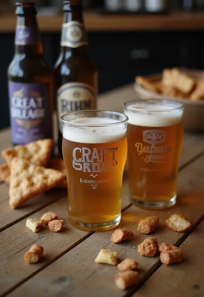 25 Birthday Gift Ideas for Husband That He’ll Actually Use - 8. Custom Beer Glasses