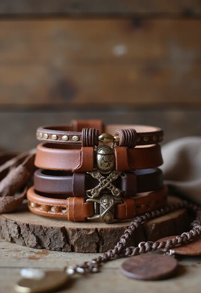 25 Christmas Gift Ideas for Your Sister She’ll Adore - 10. Custom Leather Jewelry