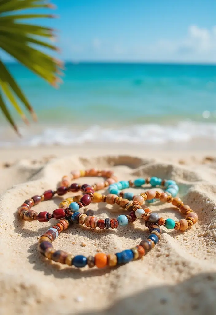 25 Christmas Gift Ideas for Your Sister She’ll Adore - 12. Handmade Beaded Anklets