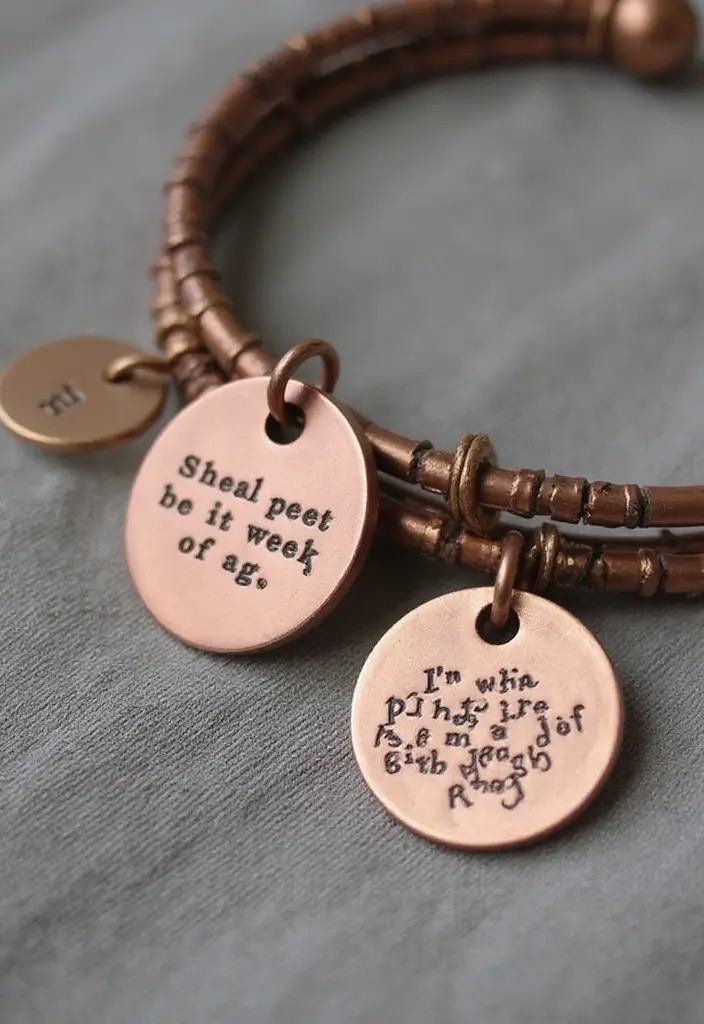 25 Christmas Gift Ideas for Your Sister She’ll Adore - 9. Inspirational Quote Jewelry