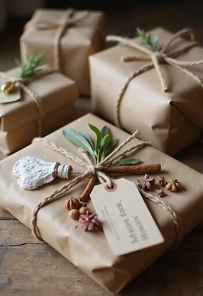 25 Creative Christmas Gift Tag Ideas You Can DIY - 23. Aromatic Tags