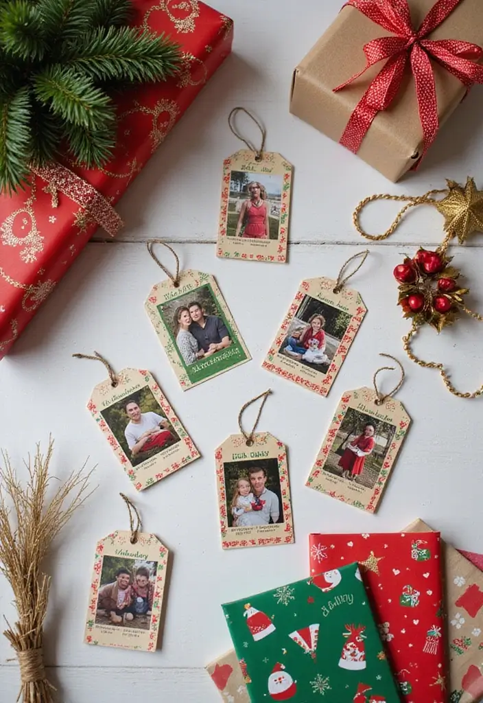 25 Creative Christmas Gift Tag Ideas You Can DIY - 24. Calendar Tags