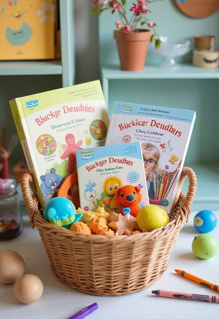 25 DIY Gift Basket Ideas for Any Occasion - 12. Kids’ Eco-Friendly Basket