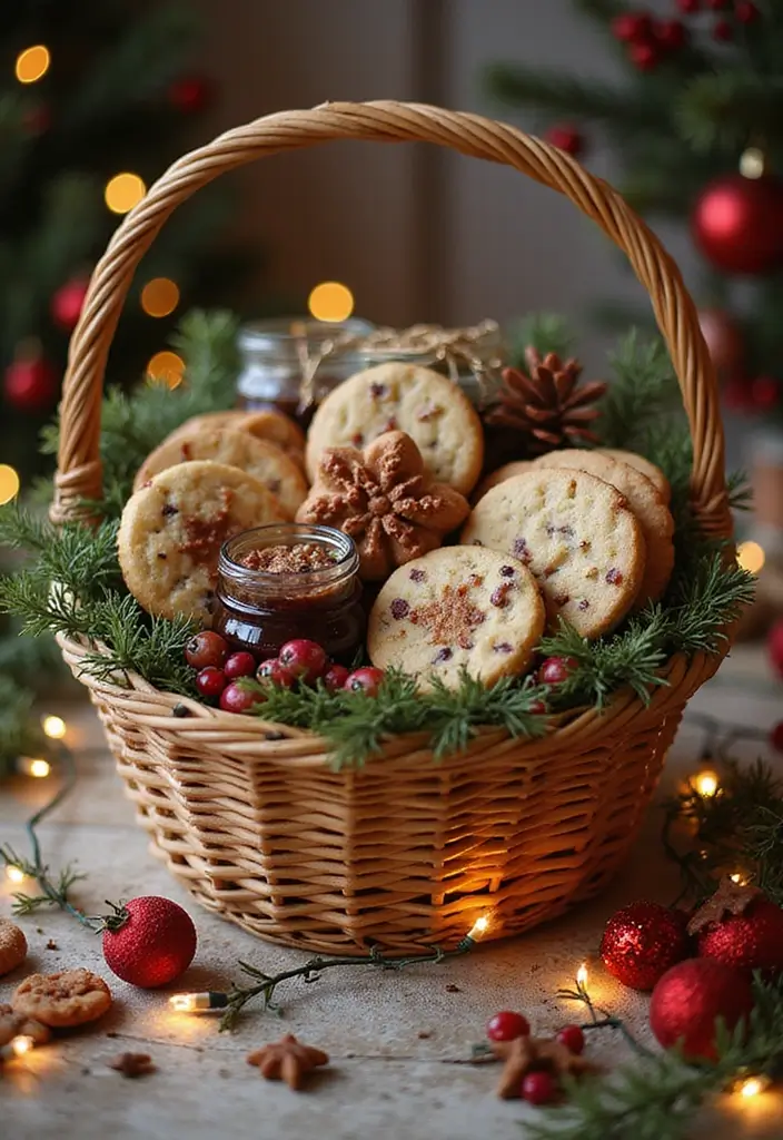 25 DIY Gift Basket Ideas for Any Occasion - 13. Holiday Cheer Basket