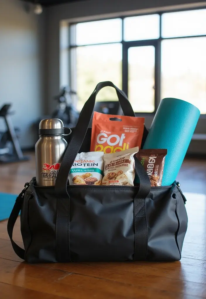 25 DIY Gift Basket Ideas for Any Occasion - 14. Fitness Enthusiast Basket