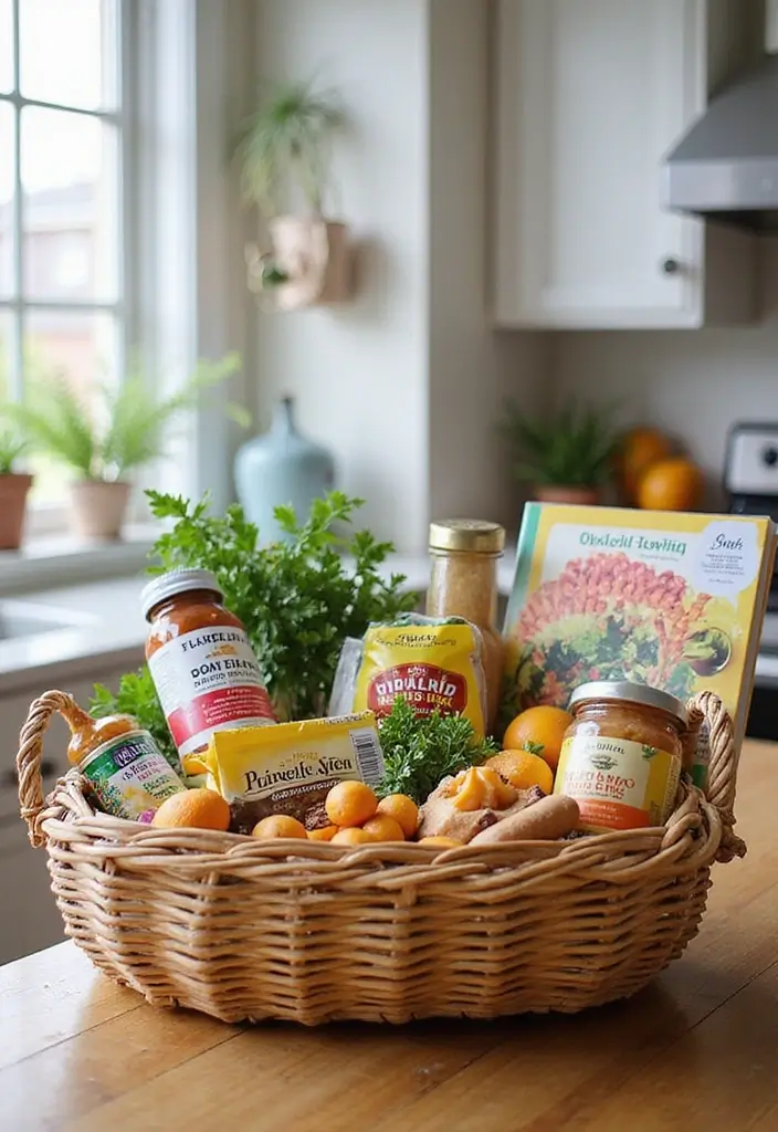 25 DIY Gift Basket Ideas for Any Occasion - 21. Mindful Eating Basket