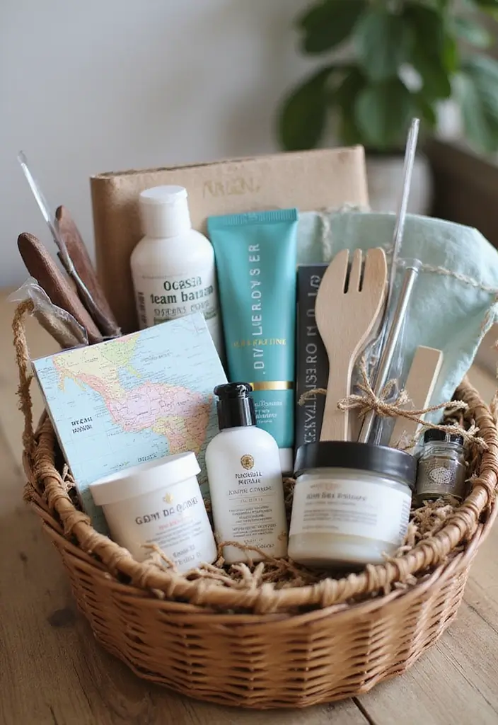 25 DIY Gift Basket Ideas for Any Occasion - 24. Travel Essentials Basket