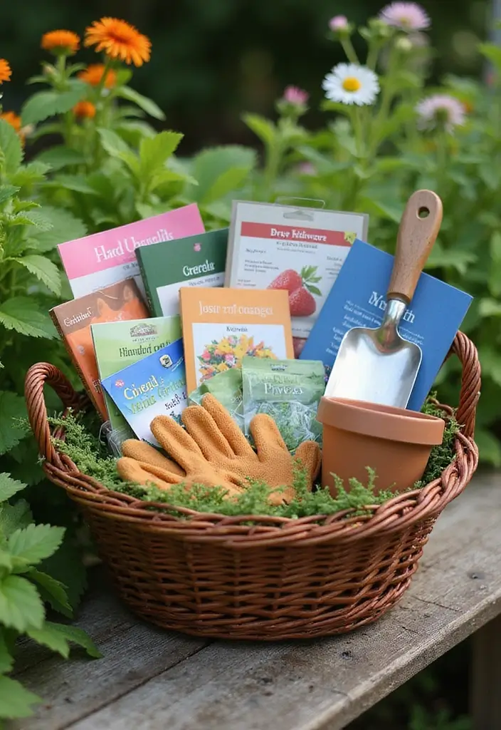 25 DIY Gift Basket Ideas for Any Occasion - 3. Gardening Enthusiast Basket