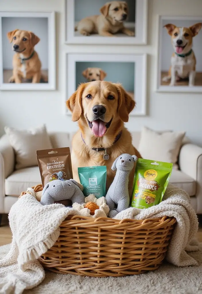 25 DIY Gift Basket Ideas for Any Occasion - 9. Pet Lover’s Basket