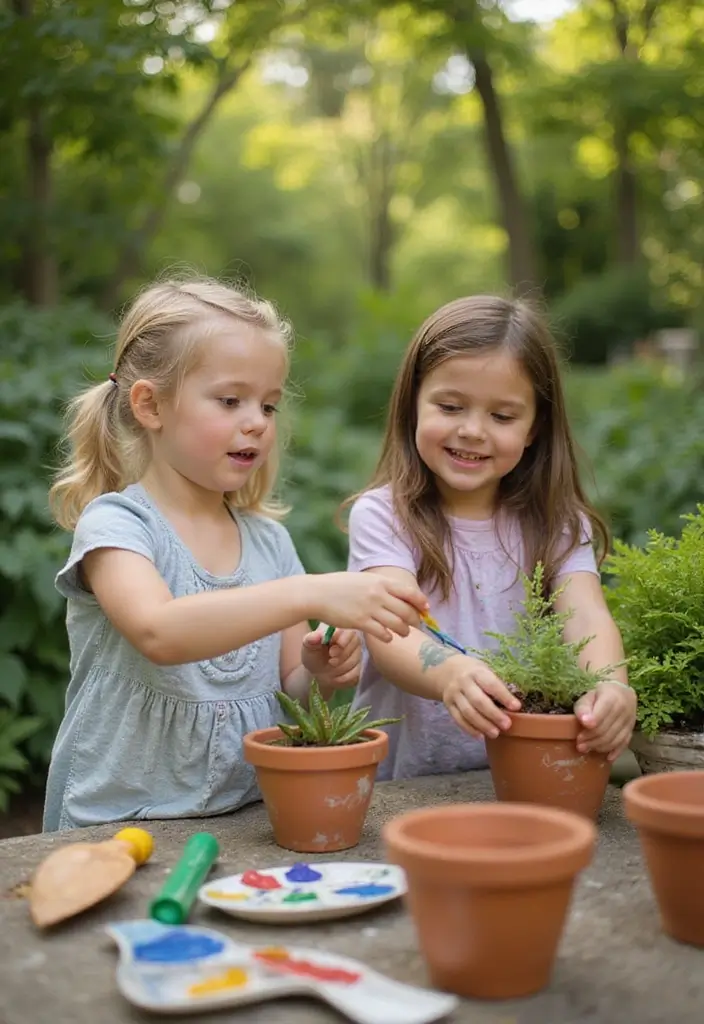 25 Fun Christmas Gift Ideas for Kids That Aren’t Toys - 11. Custom Plant Pots