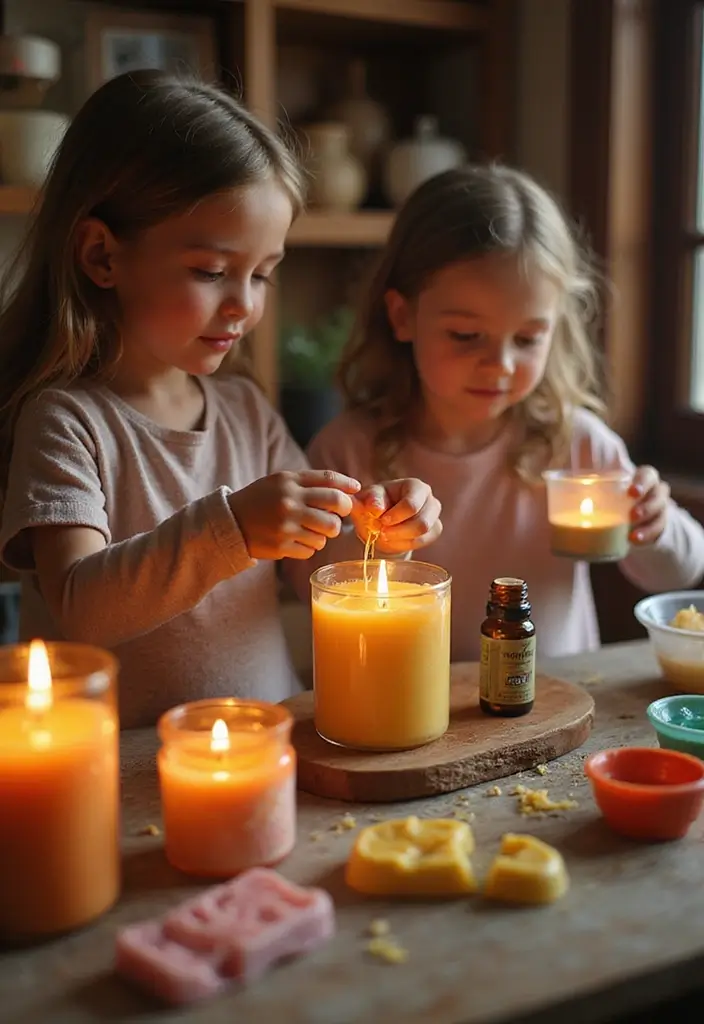 25 Fun Christmas Gift Ideas for Kids That Aren’t Toys - 12. DIY Candle Making Kit
