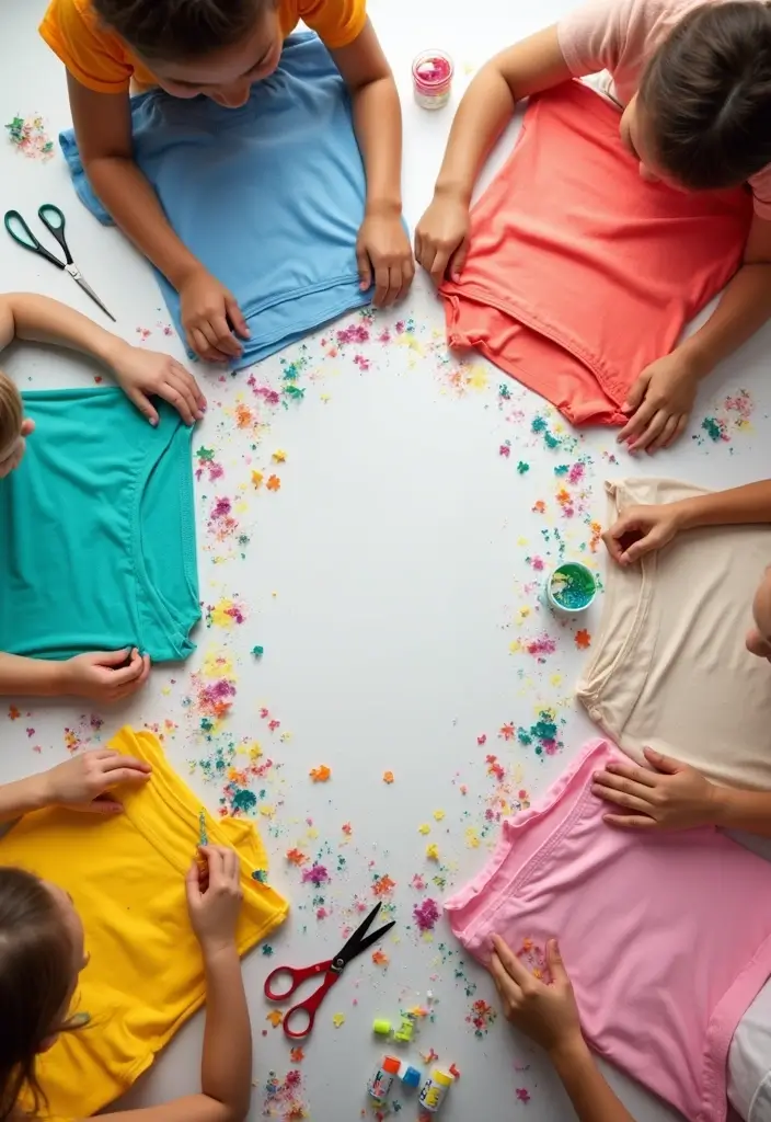 25 Fun Christmas Gift Ideas for Kids That Aren’t Toys - 16. Upcycled T-Shirts into Tote Bags