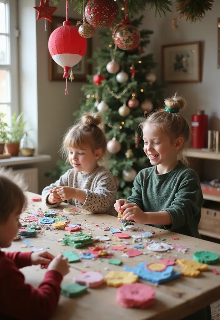 25 Fun Christmas Gift Ideas for Kids That Aren’t Toys - 2. Handmade Holiday Ornaments