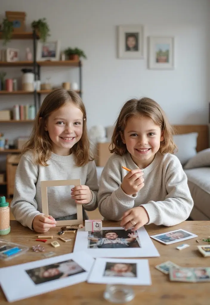 25 Fun Christmas Gift Ideas for Kids That Aren’t Toys - 22. DIY Photo Frames