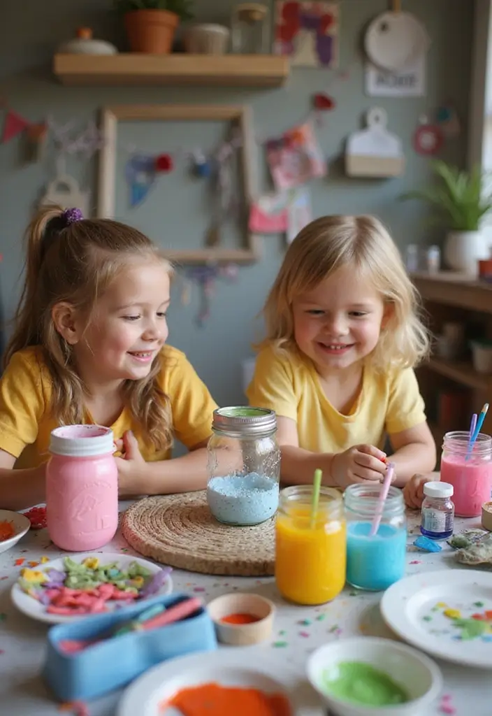 25 Fun Christmas Gift Ideas for Kids That Aren’t Toys - 23. DIY Decorative Mason Jars