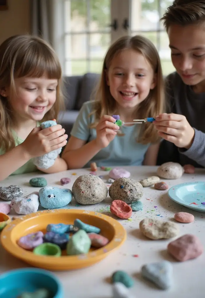 25 Fun Christmas Gift Ideas for Kids That Aren’t Toys - 24. DIY Pet Rocks