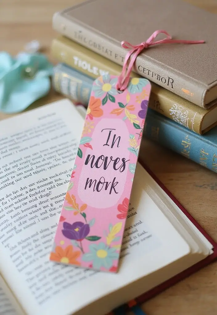 25 Graduation Gift Ideas for Best Friend to Celebrate Big - 20. Personalized Bookmark